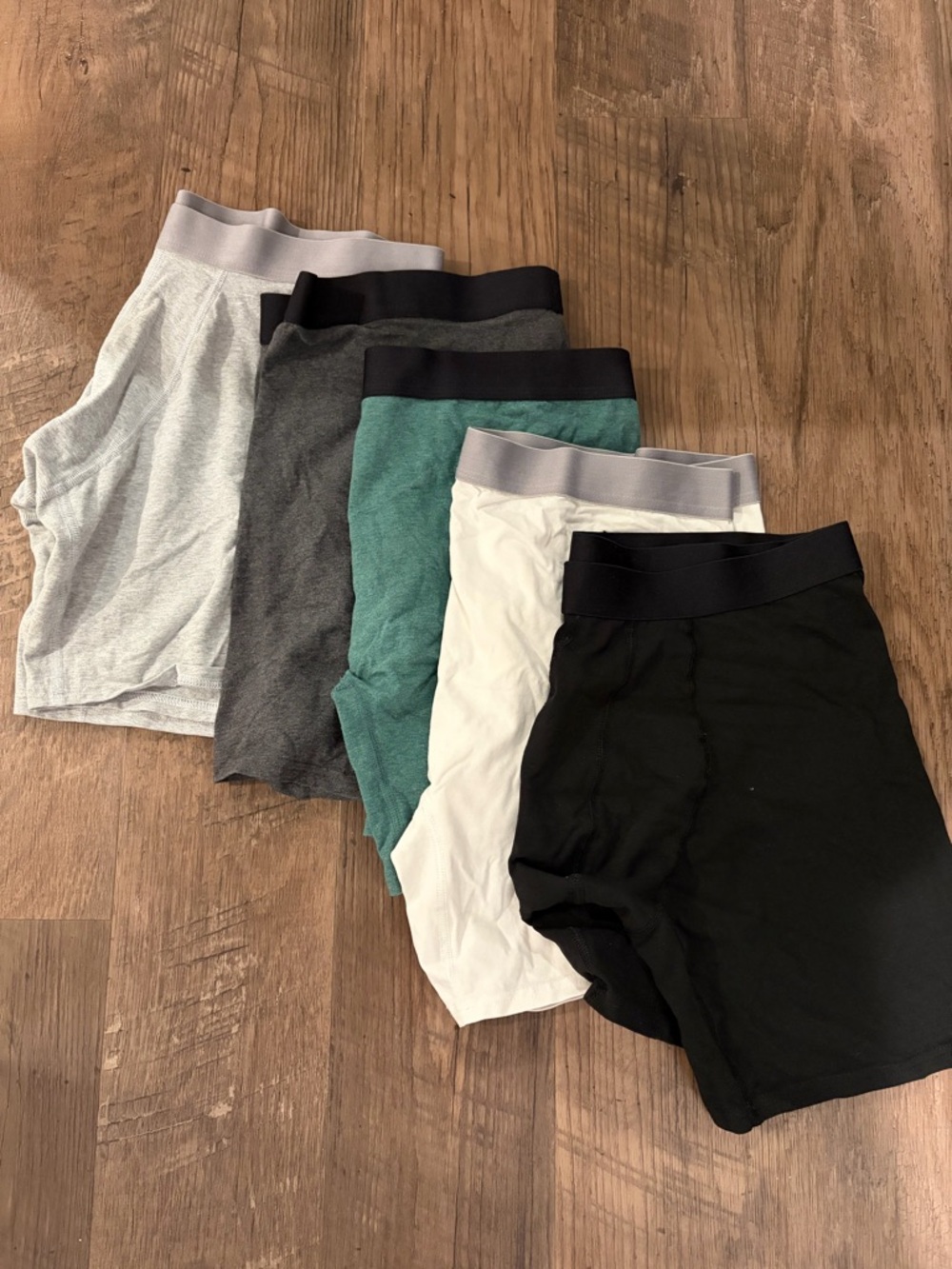 Men's Pact Organic Cotton Boxer Briefs - Mixed Colors (5 Pack)